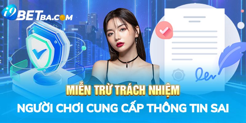 Trường hợp thành viên cung cấp dữ liệu cá nhân không đúng